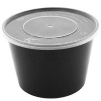 Банка 0,500л с крышкой черный /198шт/ АУ