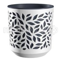 Leaves-белый-антрацит Leaves-белый-антрацит