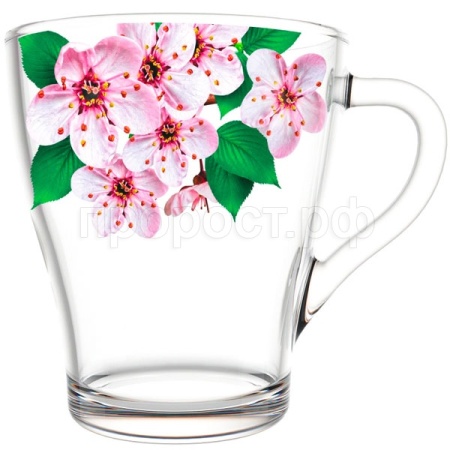 Кружка Живая природа Сакура 250мл /1649-Д