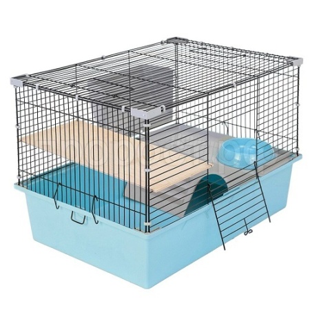 Клетка д/грыз ГЕРА-1 60*40**41см разборная бирюзовая/4405бирюз-черн/Дарэлл