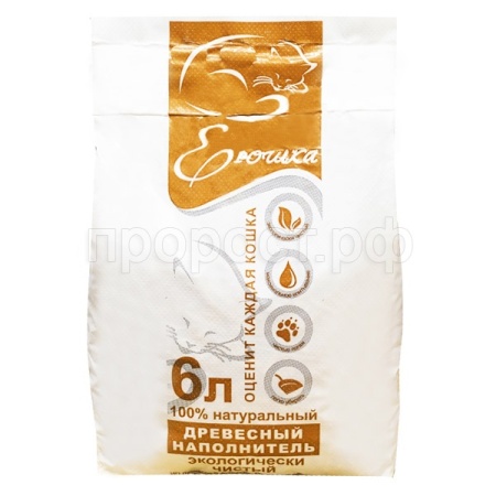 Наполнитель Ерошка древесный 6л Наполнитель Ерошка древесный 6л