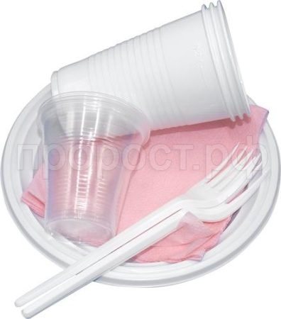 Набор однораз.посуд."Мини" на 3 персоны