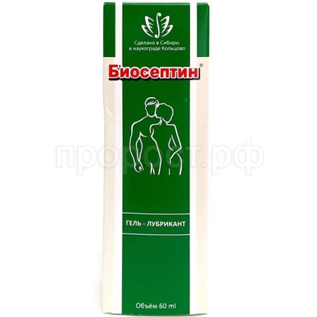 Гель лубрикант интимный Биосептин 60г Гель лубрикант интимный Биосептин 60г