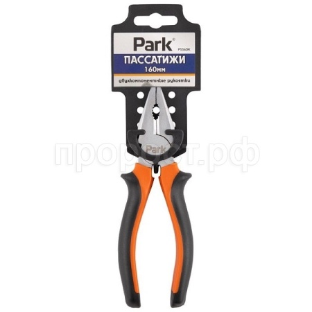 Пассатижи PSS6DK двухкомпонентные рукоятки/6шт/352009/PARK