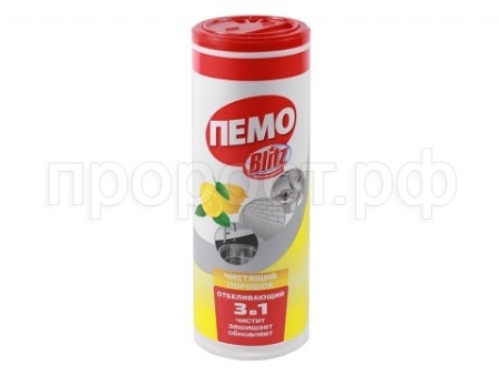 Чистящее средство "Пемоксоль" Blitz 400 г Отбеливающий Лимон