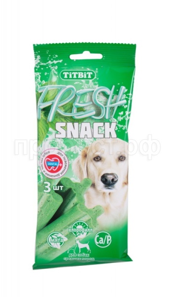 Лакомство С Жеват.снэк Fresh д/мелких собак/18шт/005286 Лакомство С Жеват.снэк Fresh д/мелких собак/18шт/005286