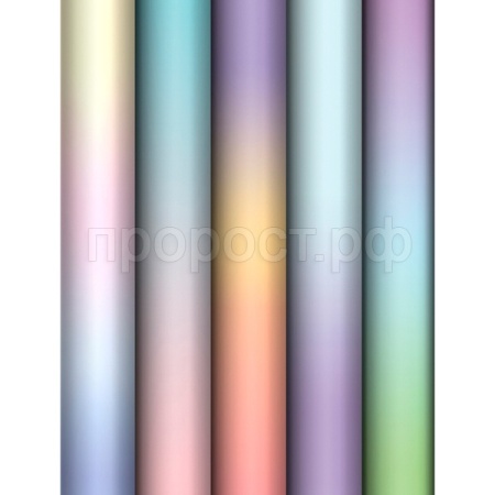 Упаковочная бумага 70*100см "Gradient" 80г/м2 глянц. ассорти, 4 дизайна MESHU/Рельеф