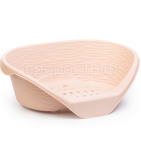Лежанка пластиковая бежевый/М8826