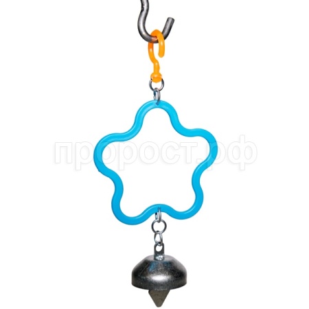 Игрушка д/поп Цветок с колокольчиком/300шт/Бриллиант