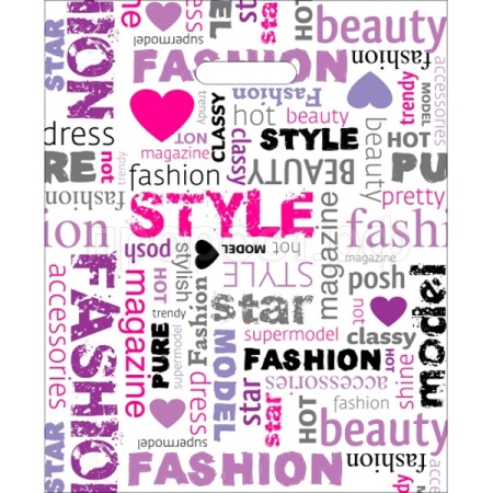 ВУР58818 Пакет 36*43 Шоппер 1ШТ с выруб. ручкой ПЭ /50/1000шт/