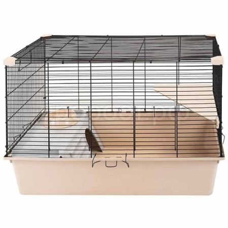 Клетка д/грыз CRAFT 80 Шиншилла-1 78*48*h45см разборная без наполнения беж-черн/4380/Дарэленд