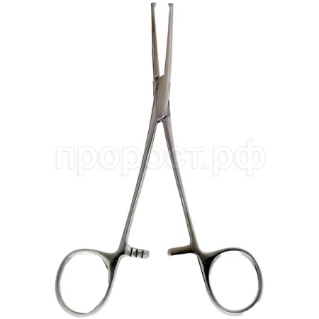 Инструмент Зажим кровоостанавливающий 160мм З-5 К-17-391 1*2зубый прямой/ВИК